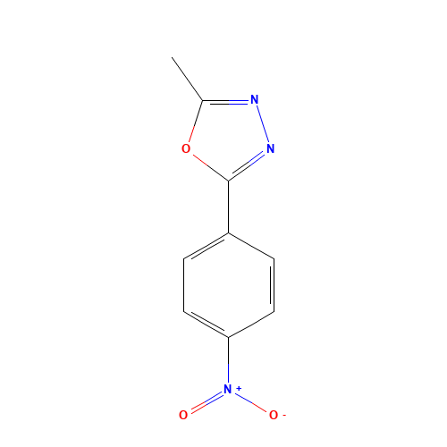 2-methyl-5-(4-nitrophenyl)-1,3,4-oxadiazole (CAS: 22815-99-2) - Related Chemical Product