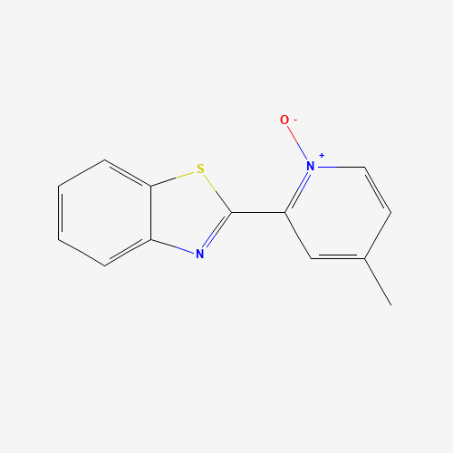 2-(4-methyl-1-oxidopyridin-1-ium-2-yl)-1,3-benzothiazole (CAS: 1432592-54-5) - Related Chemical Product