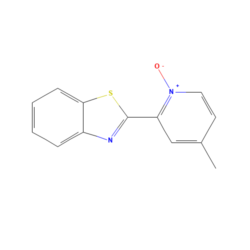 2-(4-methyl-1-oxidopyridin-1-ium-2-yl)-1,3-benzothiazole (CAS: 1432592-54-5) - Related Chemical Product