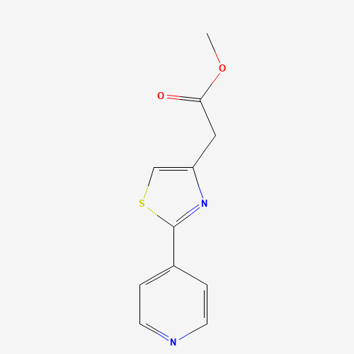 methyl 2-(2-pyridin-4-yl-1,3-thiazol-4-yl)acetate (CAS: 578019-61-1) - Related Chemical Product