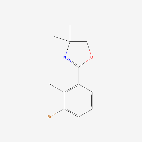 2-(3-bromo-2-methylphenyl)-4,4-dimethyl-5H-1,3-oxazole (CAS: 868975-15-9) - Related Chemical Product