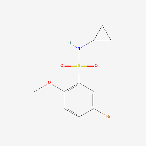 5-bromo-N-cyclopropyl-2-methoxybenzenesulfonamide (CAS: 1000339-35-4) - Related Chemical Product