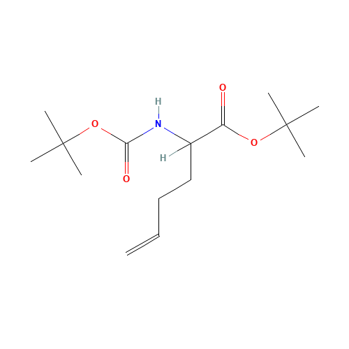 tert-butyl 2-[(2-methylpropan-2-yl)oxycarbonylamino]hex-5-enoate (CAS: 151294-93-8) - Related Chemical Product