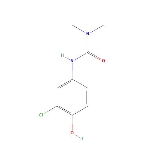 3-(3-chloro-4-hydroxyphenyl)-1,1-dimethylurea (CAS: 34637-13-3) - Related Chemical Product