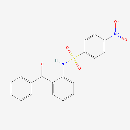 N-(2-benzoylphenyl)-4-nitrobenzenesulfonamide (CAS: 628301-24-6) - Related Chemical Product