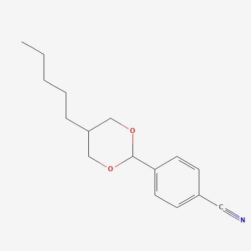 4-(5-pentyl-1,3-dioxan-2-yl)benzonitrile (CAS: 74240-66-7) - Related Chemical Product