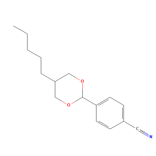 4-(5-pentyl-1,3-dioxan-2-yl)benzonitrile (CAS: 74240-66-7) - Related Chemical Product