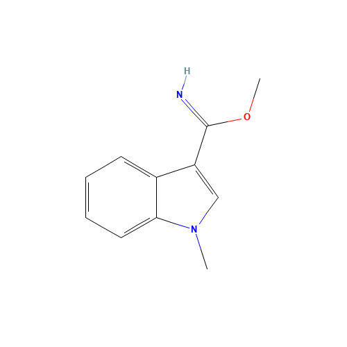 methyl 1-methylindole-3-carboximidate (CAS: 128200-21-5) - Related Chemical Product