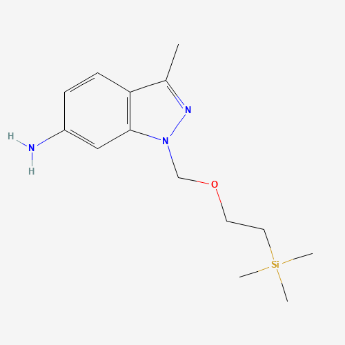 3-methyl-1-(2-trimethylsilylethoxymethyl)indazol-6-amine (CAS: 1214900-04-5) - Related Chemical Product