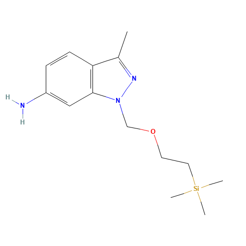 3-methyl-1-(2-trimethylsilylethoxymethyl)indazol-6-amine (CAS: 1214900-04-5) - Related Chemical Product