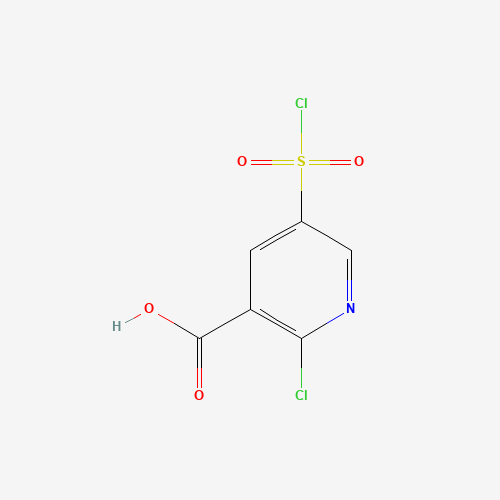 2-chloro-5-chlorosulfonylpyridine-3-carboxylic acid (CAS: 476156-65-7) - Related Chemical Product