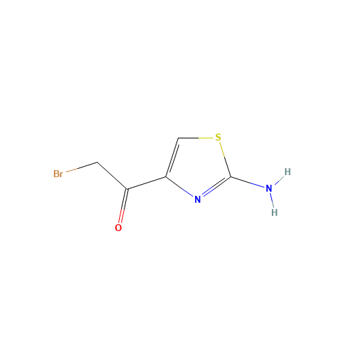 1-(2-amino-1,3-thiazol-4-yl)-2-bromoethanone (CAS: 113732-86-8) - Related Chemical Product