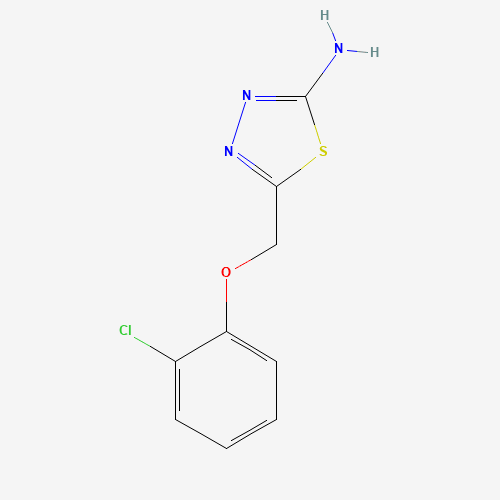 5-[(2-chlorophenoxy)methyl]-1,3,4-thiadiazol-2-amine (CAS: 84138-74-9) - Related Chemical Product
