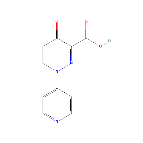 4-oxo-1-pyridin-4-ylpyridazine-3-carboxylic acid (CAS: 1314396-60-5) - Related Chemical Product