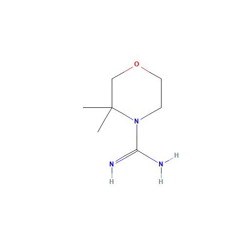 3,3-dimethylmorpholine-4-carboximidamide (CAS: 1247537-73-0) - Related Chemical Product