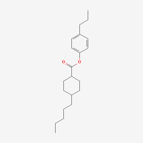 (4-propylphenyl) 4-pentylcyclohexane-1-carboxylate (CAS: 67589-71-3) - Related Chemical Product