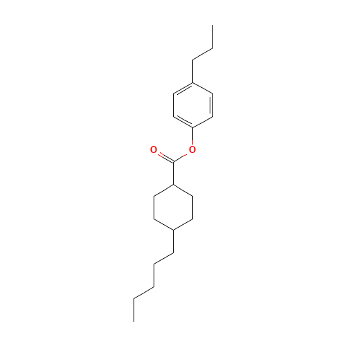 (4-propylphenyl) 4-pentylcyclohexane-1-carboxylate (CAS: 67589-71-3) - Related Chemical Product