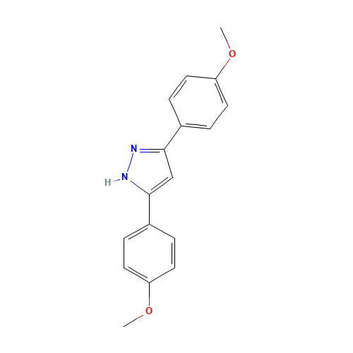 3,5-bis(4-methoxyphenyl)-1H-pyrazole (CAS: 75059-30-2) - Related Chemical Product