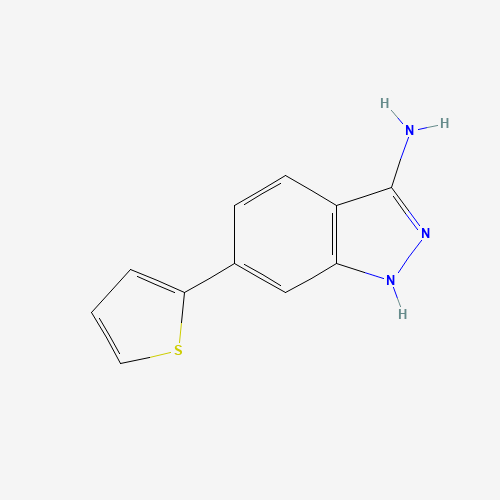 6-thiophen-2-yl-1H-indazol-3-amine (CAS: 548797-49-5) - Related Chemical Product
