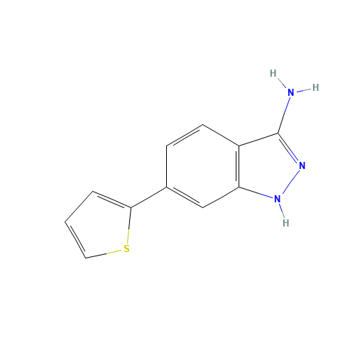 6-thiophen-2-yl-1H-indazol-3-amine (CAS: 548797-49-5) - Related Chemical Product