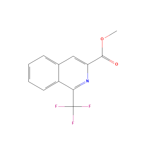 methyl 1-(trifluoromethyl)isoquinoline-3-carboxylate (CAS: 1006707-71-6) - Related Chemical Product