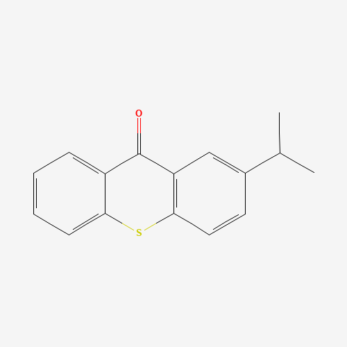 2-propan-2-ylthioxanthen-9-one (CAS: 54958-41-7) - Chemical Structure and Molecular Formula 