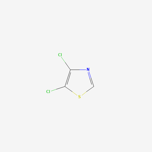 4,5-dichloro-1,3-thiazole (CAS: 16629-16-6) - Chemical Structure and Molecular Formula 