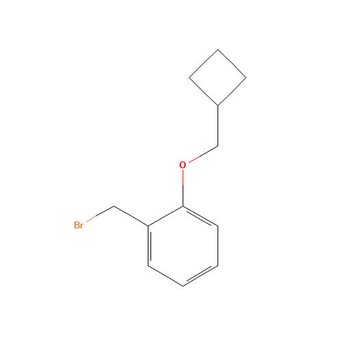 1-(bromomethyl)-2-(cyclobutylmethoxy)benzene (CAS: 1253113-48-2) - Related Chemical Product