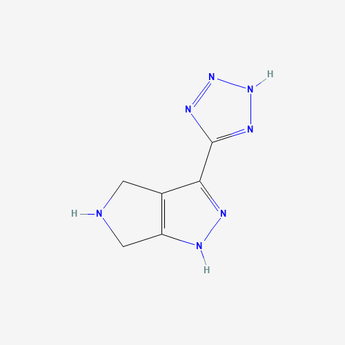 3-(2H-tetrazol-5-yl)-1,4,5,6-tetrahydropyrrolo[3,4-c]pyrazole (CAS: 1270030-10-8) - Related Chemical Product