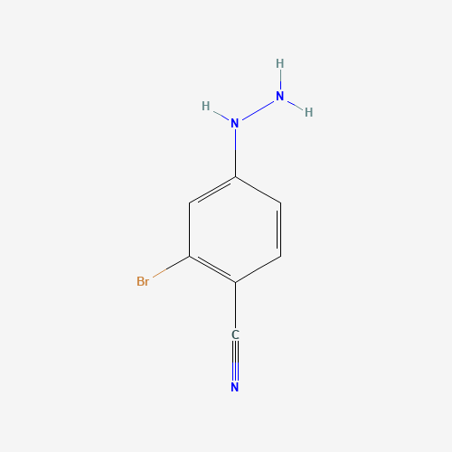2-bromo-4-hydrazinylbenzonitrile (CAS: 263845-82-5) - Related Chemical Product