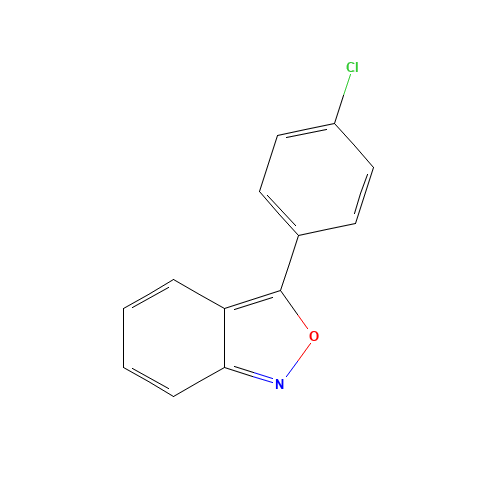 3-(4-chlorophenyl)-2,1-benzoxazole (CAS: 38046-68-3) - Related Chemical Product
