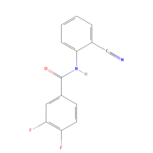 N-(2-cyanophenyl)-3,4-difluorobenzamide (CAS: 1016804-69-5) - Related Chemical Product