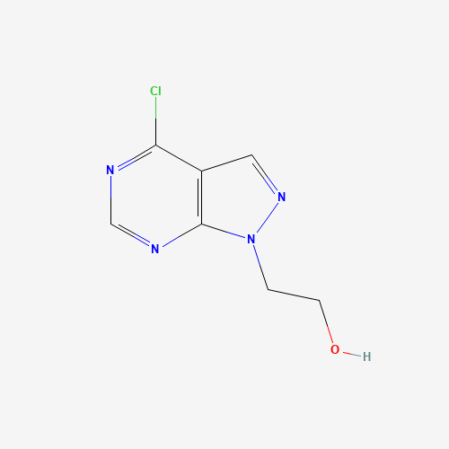 2-(4-chloropyrazolo[3,4-d]pyrimidin-1-yl)ethanol (CAS: 64127-15-7) - Related Chemical Product