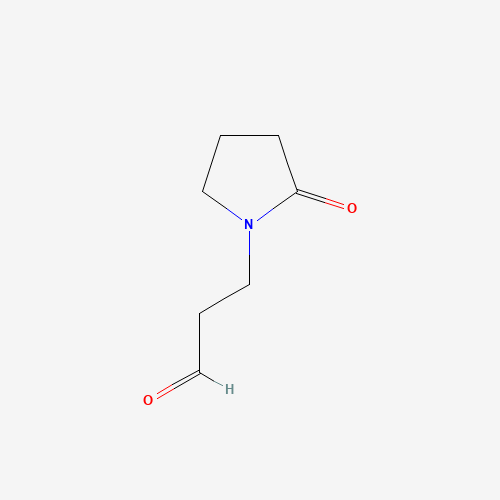 3-(2-oxopyrrolidin-1-yl)propanal (CAS: 125008-80-2) - Related Chemical Product