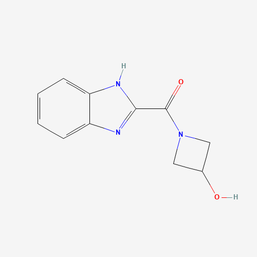 1H-benzimidazol-2-yl-(3-hydroxyazetidin-1-yl)methanone (CAS: 1350608-05-7) - Related Chemical Product
