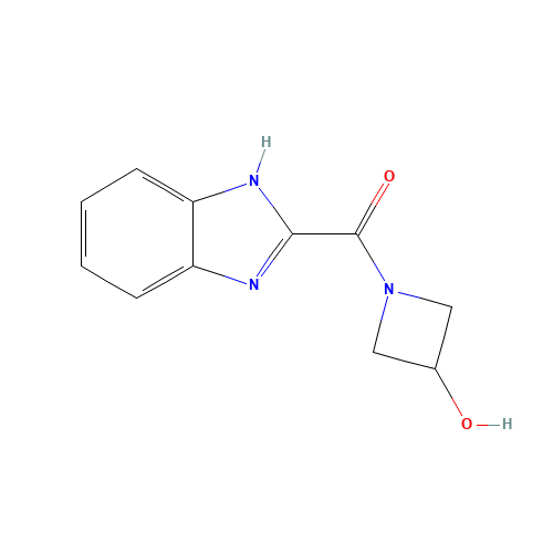 1H-benzimidazol-2-yl-(3-hydroxyazetidin-1-yl)methanone (CAS: 1350608-05-7) - Related Chemical Product