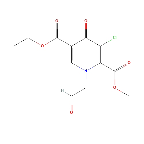 diethyl 3-chloro-4-oxo-1-(2-oxoethyl)pyridine-2,5-dicarboxylate (CAS: 1246616-71-6) - Related Chemical Product