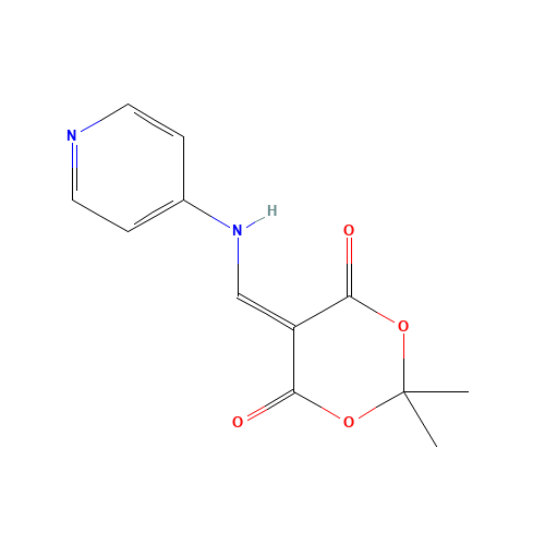 2,2-dimethyl-5-[(pyridin-4-ylamino)methylidene]-1,3-dioxane-4,6-dione (CAS: 643069-57-2) - Related Chemical Product