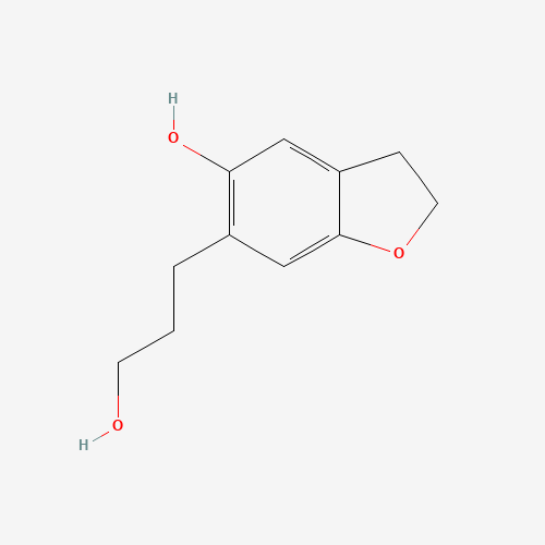 6-(3-hydroxypropyl)-2,3-dihydro-1-benzofuran-5-ol (CAS: 119794-88-6) - Related Chemical Product