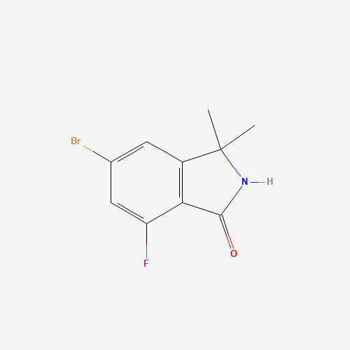 5-bromo-7-fluoro-3,3-dimethyl-2H-isoindol-1-one (CAS: 1253792-10-7) - Related Chemical Product