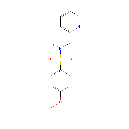 4-ethoxy-N-(pyridin-2-ylmethyl)benzenesulfonamide (CAS: 677332-03-5) - Related Chemical Product