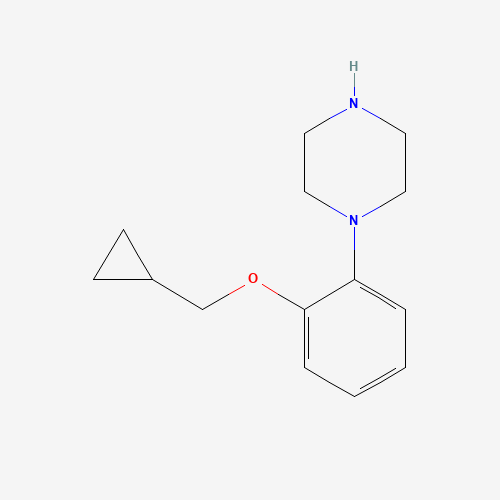 1-[2-(cyclopropylmethoxy)phenyl]piperazine (CAS: 1284949-17-2) - Related Chemical Product