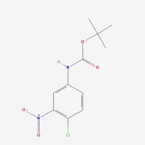 tert-butyl N-(4-chloro-3-nitrophenyl)carbamate (CAS: 503524-47-8) - Related Chemical Product