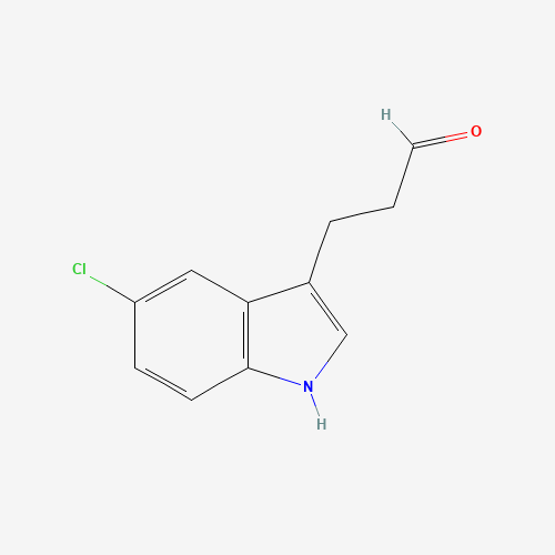 3-(5-chloro-1H-indol-3-yl)propanal (CAS: 843656-18-8) - Related Chemical Product