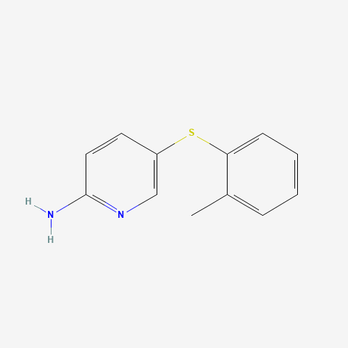 5-(2-methylphenyl)sulfanylpyridin-2-amine (CAS: 76911-35-8) - Related Chemical Product