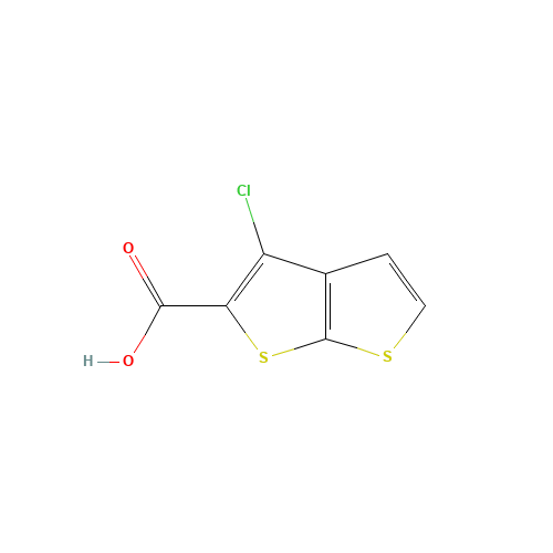4-chlorothieno[2,3-b]thiophene-5-carboxylic acid (CAS: 39244-08-1) - Related Chemical Product