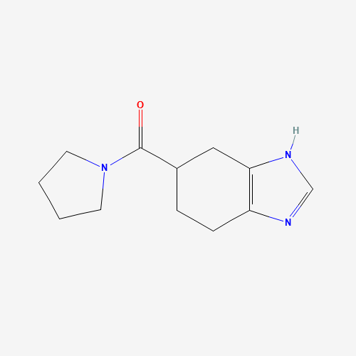 pyrrolidin-1-yl(4,5,6,7-tetrahydro-3H-benzimidazol-5-yl)methanone (CAS: 788124-61-8) - Related Chemical Product