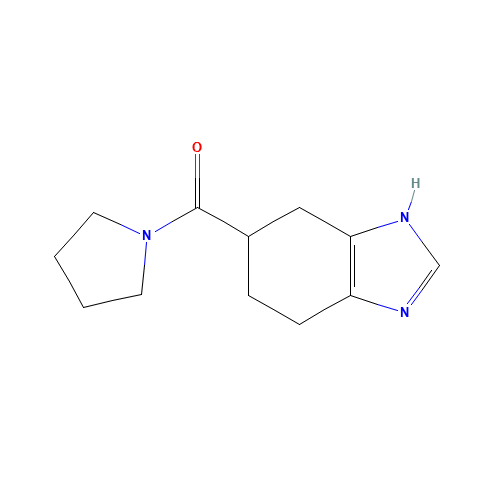 pyrrolidin-1-yl(4,5,6,7-tetrahydro-3H-benzimidazol-5-yl)methanone (CAS: 788124-61-8) - Related Chemical Product