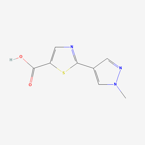 2-(1-methylpyrazol-4-yl)-1,3-thiazole-5-carboxylic acid (CAS: 1035235-01-8) - Related Chemical Product