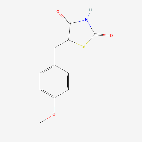 5-[(4-methoxyphenyl)methyl]-1,3-thiazolidine-2,4-dione (CAS: 184840-77-5) - Related Chemical Product